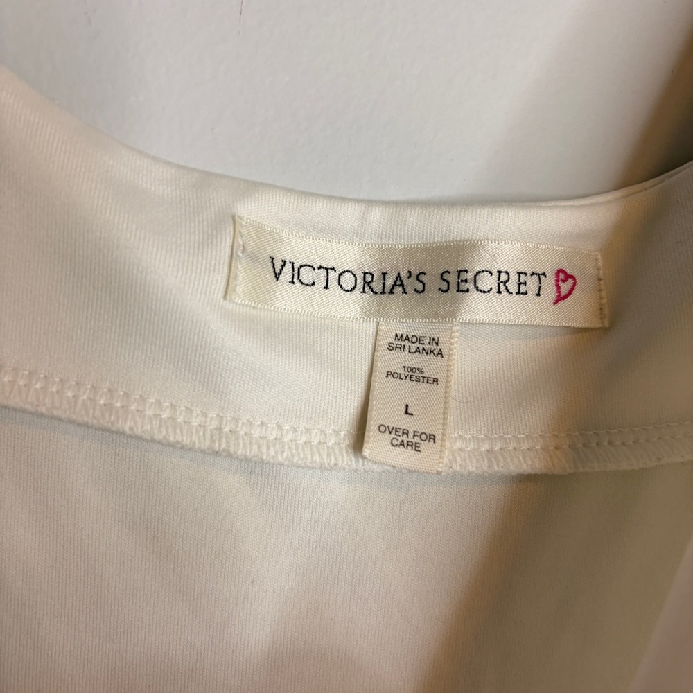 Victoria's Secret Cream Slip Dress Large - Picture 3 of 5